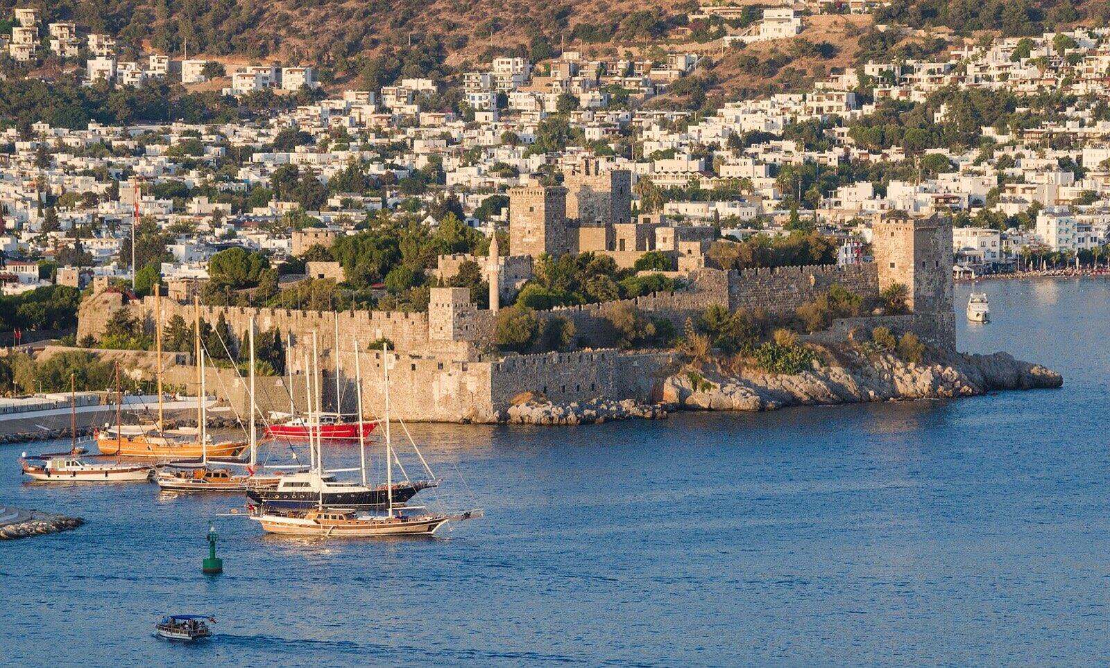 Bodrum Castle in Turkey.