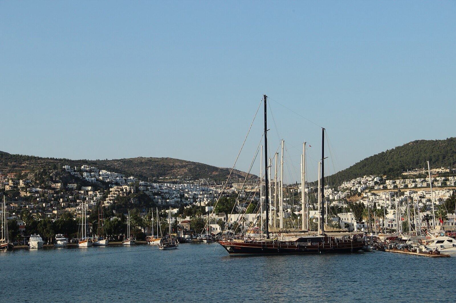 Bodrum - view from sea 2015