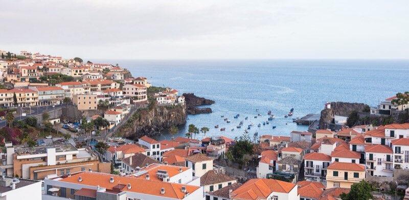 Bay of Câmara de Lobos, Madeira, Portugal